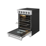 24 Inch S Series Professional Electric Range - Stainless Steel