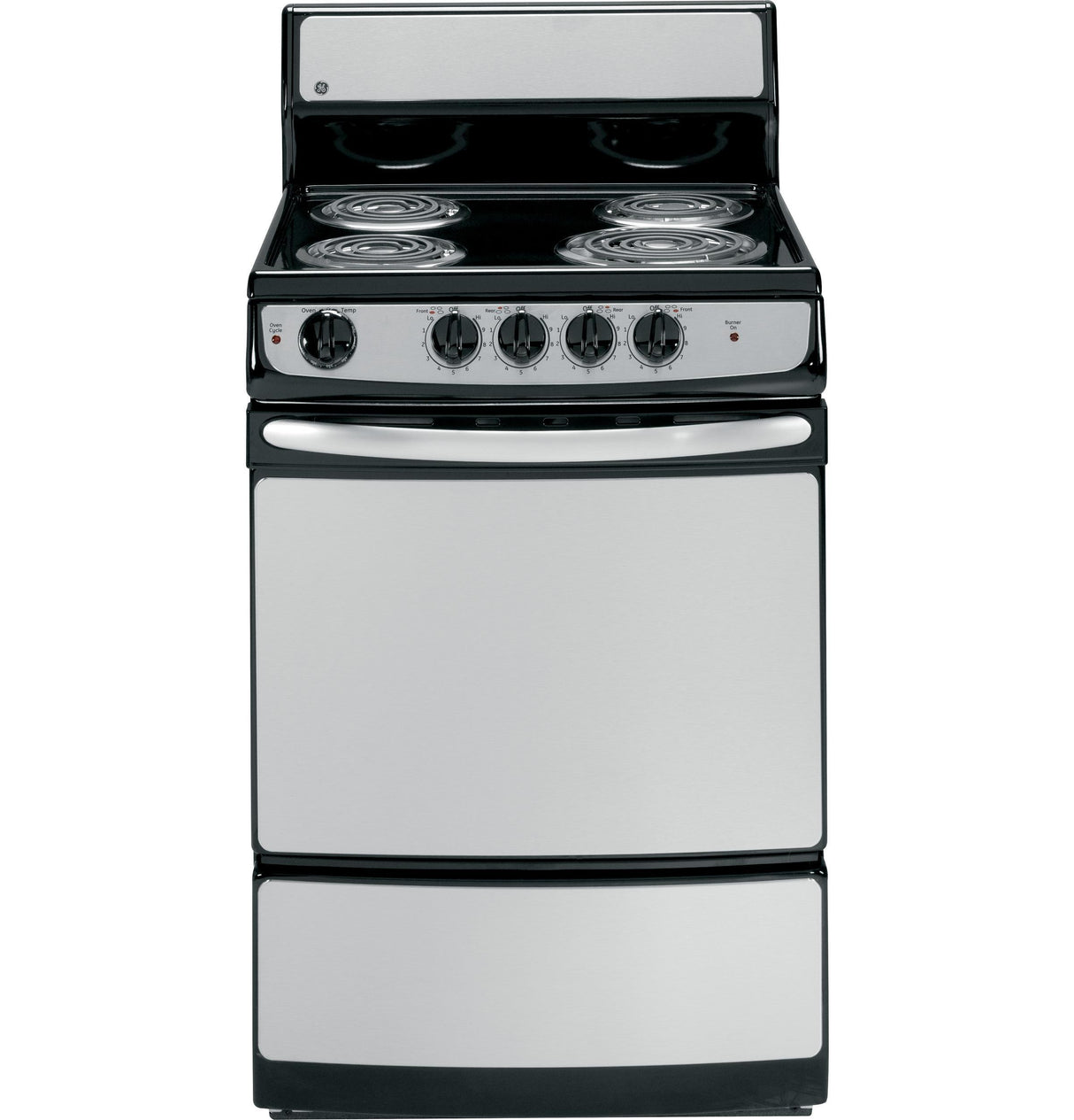 GE® 24" Standard Clean Free-Standing Electric Range
