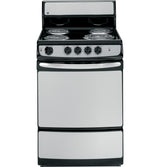 GE® 24" Standard Clean Free-Standing Electric Range