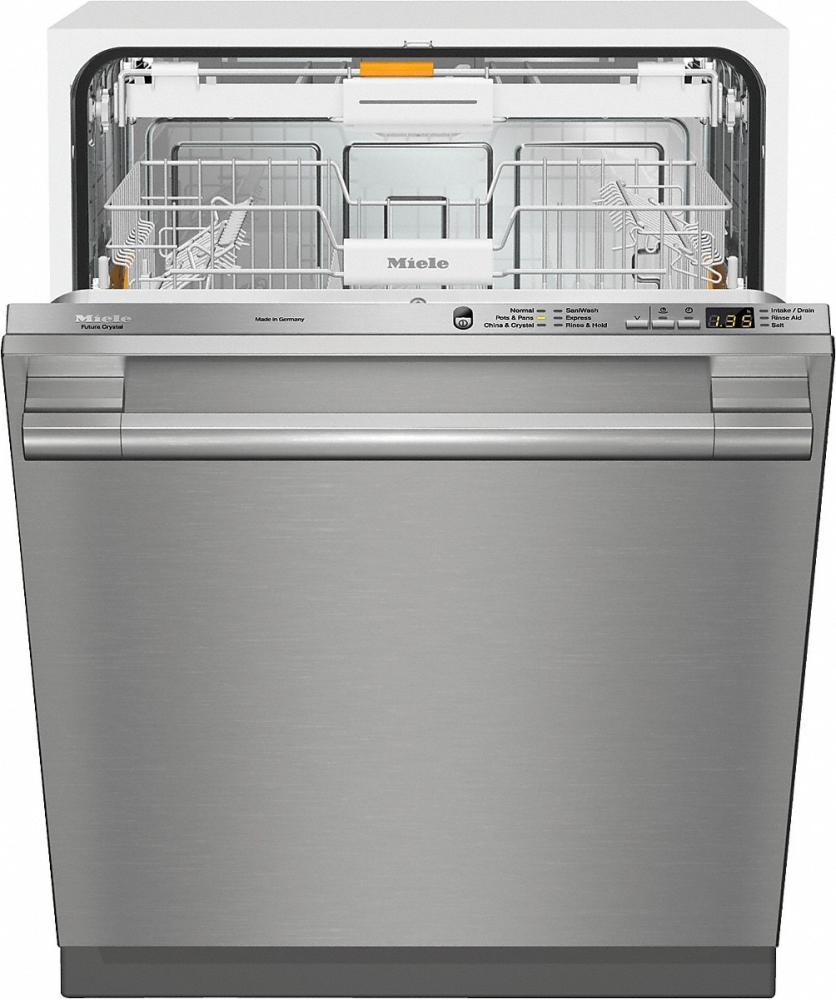 G 6165 SCVi SF AM Fully-integrated, full-size dishwasher with hidden control panel, 3D cutlery tray and CleanTouch Steel panel