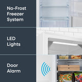 Element 14.0 cu. ft. Upright Convertible Freezer / Refrigerator - White, ENERGY STAR (EXUF14CEEW)