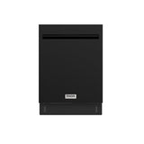 24 Inch Built-in Top Control Dishwasher With Pocket Handle - Black