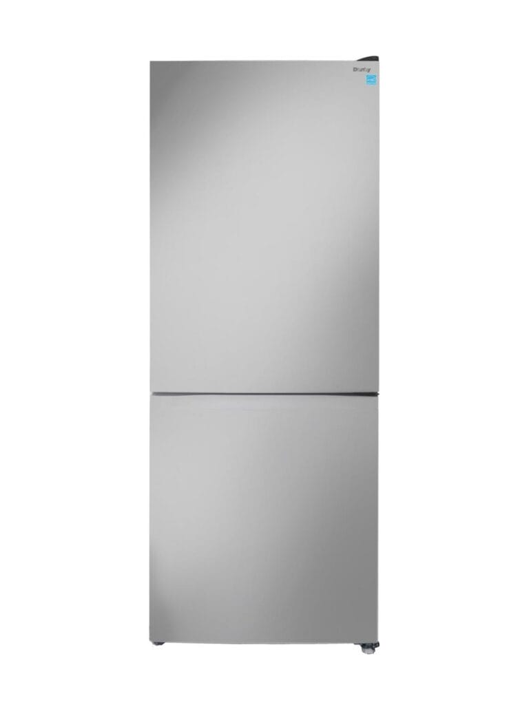 Danby 10 cu. ft. Bottom Mount Apartment Size Fridge in Stainless Steel