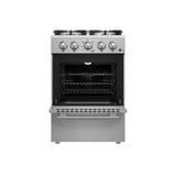 Forno Breno 24-Inch Freestanding Gas Range, Compact Design, Energy Efficient