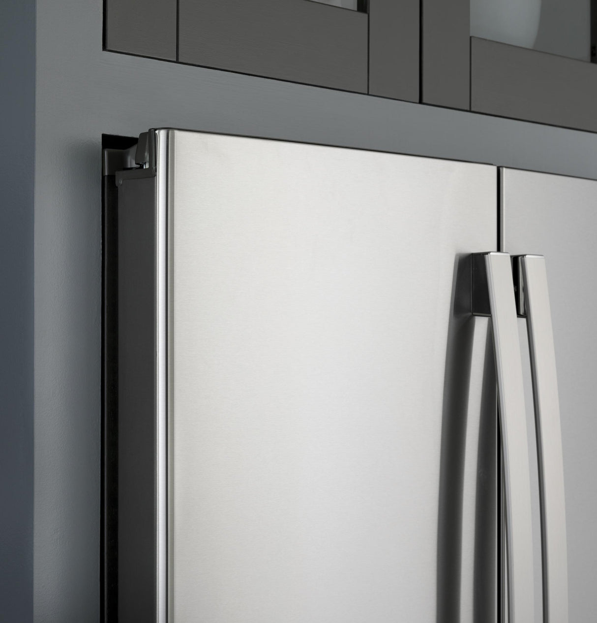 GE Profile™ Series ENERGY STAR® 22.1 Cu. Ft. Smart Counter-Depth Fingerprint Resistant French-Door Refrigerator with Keurig® K-Cup® Brewing System