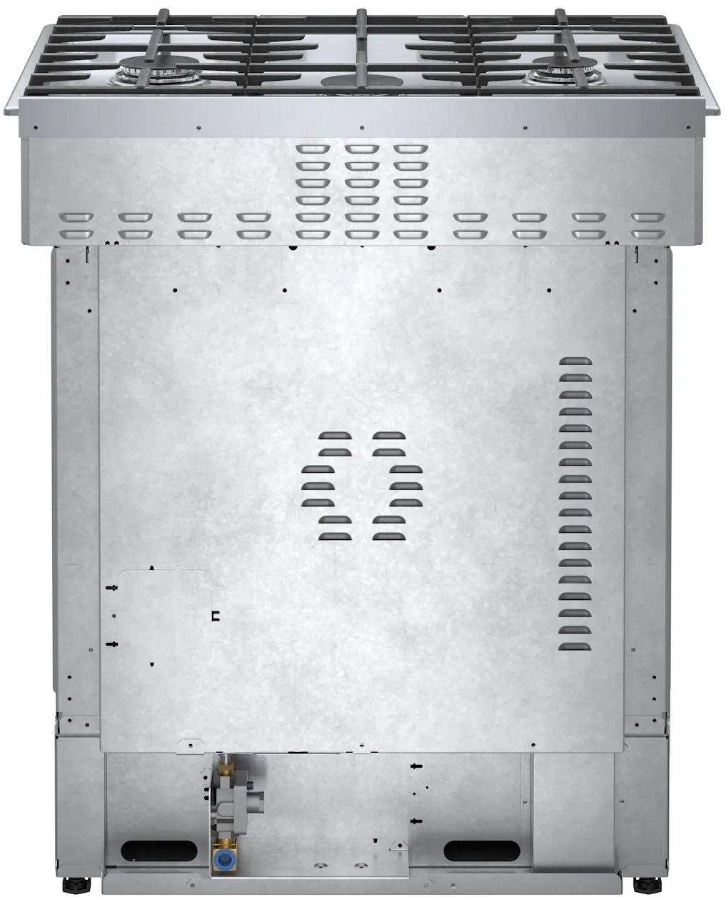 800 Series Dual Fuel Slide-in Range 30" Stainless Steel