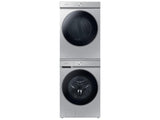 Bespoke 5.3 cu. ft. Ultra Capacity Front Load Washer with AI OptiWash™ and Auto Dispense in Silver Steel