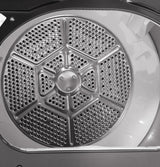 GE® ENERGY STAR® 7.4 cu. ft. Capacity Smart aluminized alloy drum Gas Dryer with Sanitize Cycle and Sensor Dry