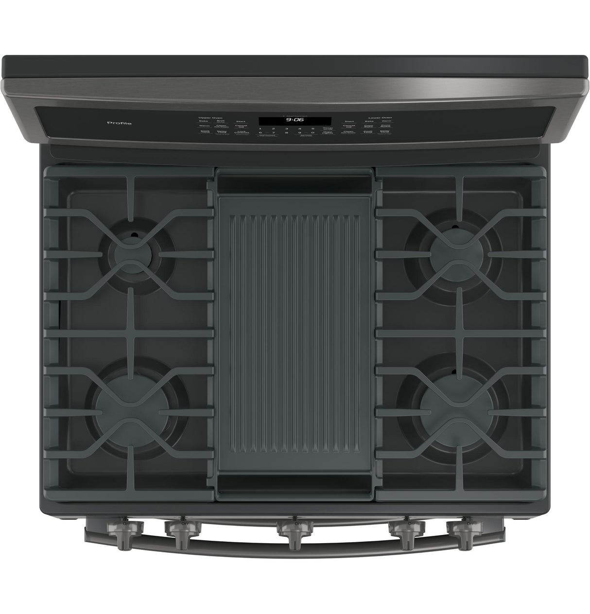 GE Profile™ 30" Free-Standing Gas Double Oven Convection Range