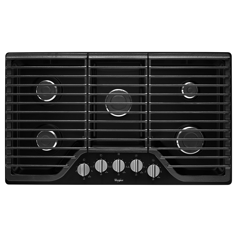 36 inch 5 Burner Gas Cooktop with Fifth Burner