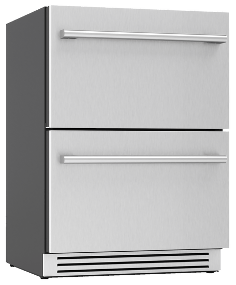 Presrv Refrigerator Freezer Drawers, 24in, SS