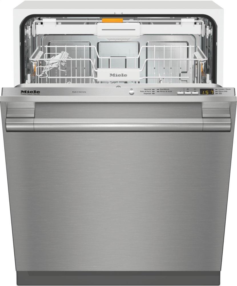 G 4998 SCVi SF AM - Fully-integrated, full-size dishwasher with hidden control panel, cutlery tray and CleanTouch Steel panel