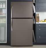 GE® ENERGY STAR® 21.1 Cu. Ft. Top-Freezer Refrigerator
