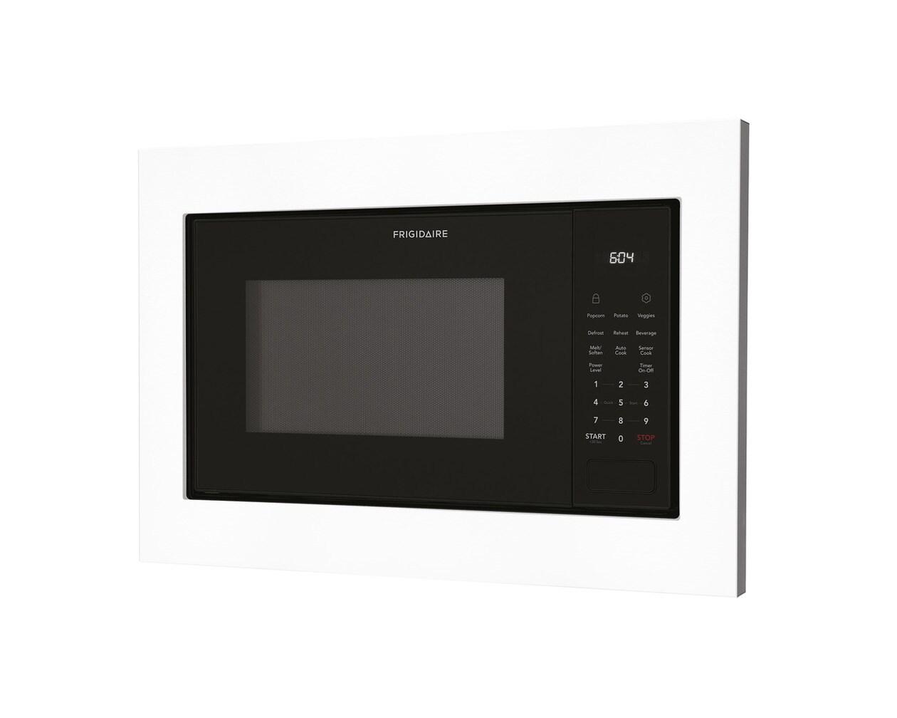 27" White Microwave Trim Kit