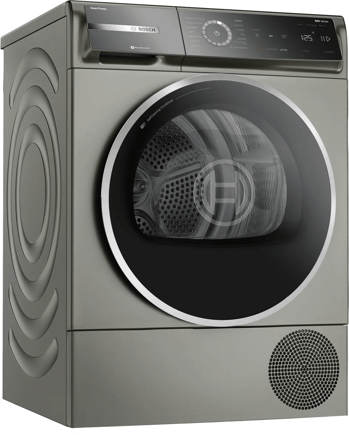 800 Series Heat Pump Dryer Pearl Steel