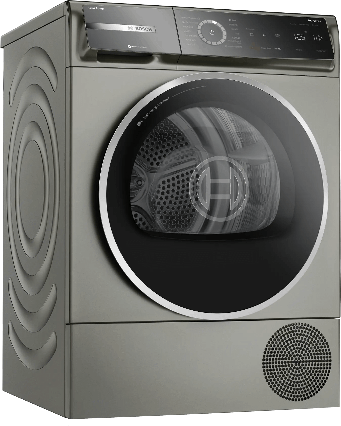 800 Series Heat Pump Dryer Pearl Steel
