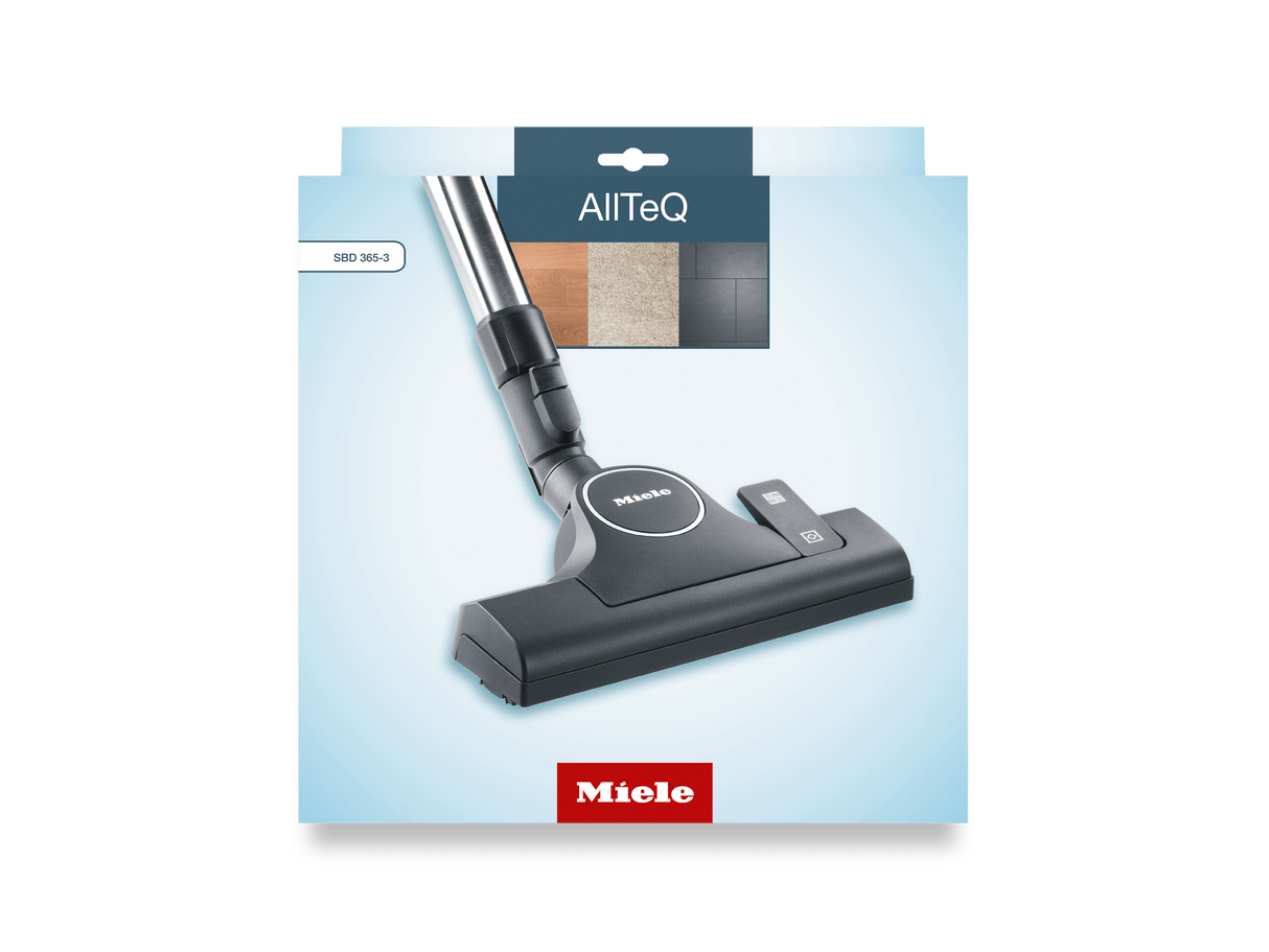 AllTeQ floorhead - for extremely effortless vacuuming.