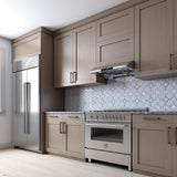 550 CFM 30" Filter Free Under Cabinet Range Hood Black