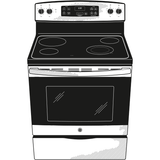 GE® 30" Free-Standing Electric Range