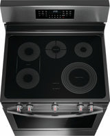30" Rear Control Electric Range with Total Convection