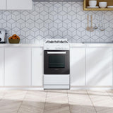 Danby 20" Wide Gas Range in White