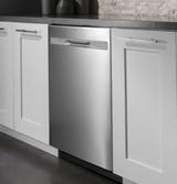 GE® Hybrid Stainless Steel Interior Dishwasher with Hidden Controls
