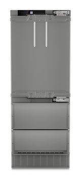 Fully Integrated Bottom Freezer Refrigerator with BioFresh