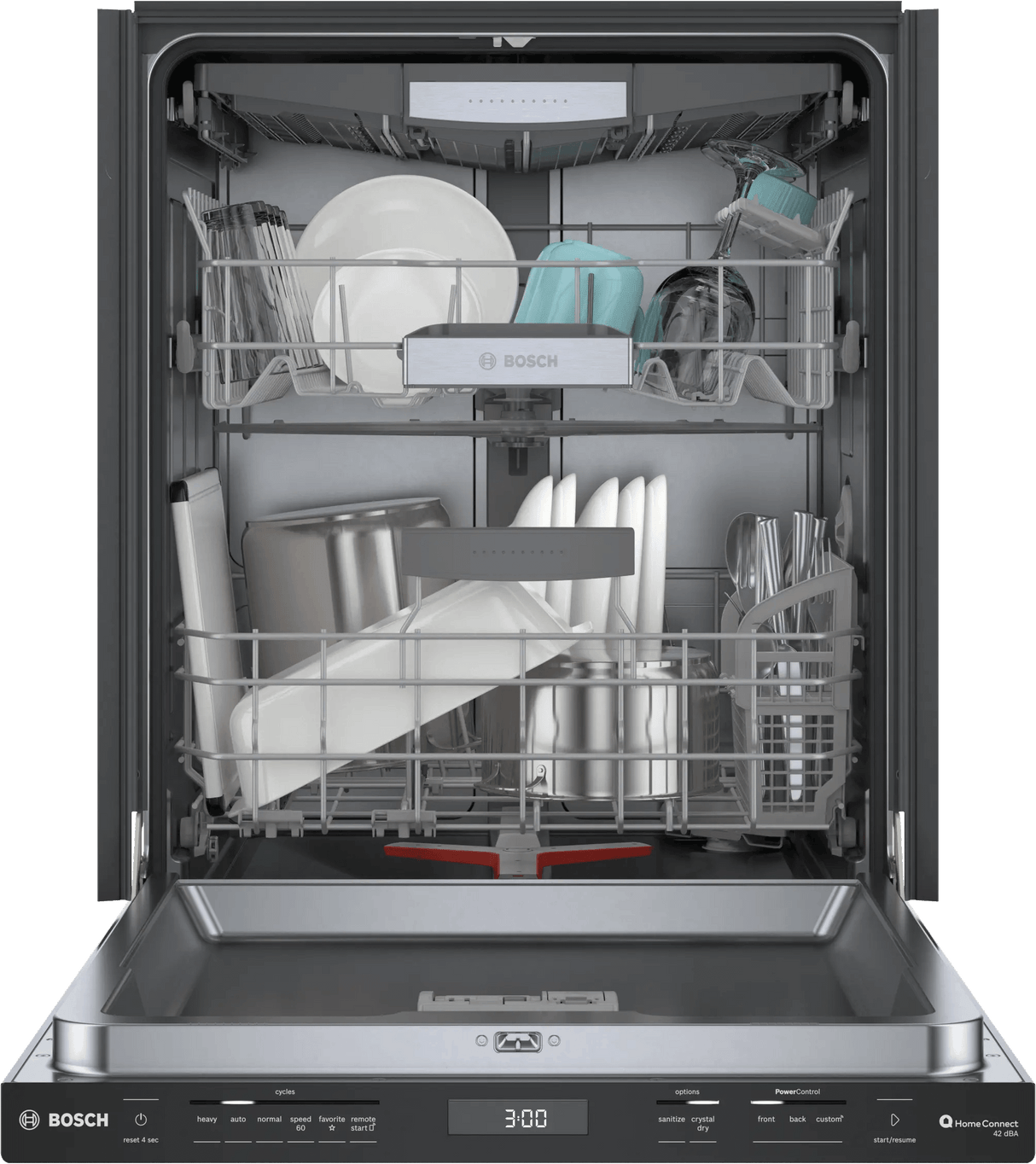 800 Series Dishwasher 24" Black