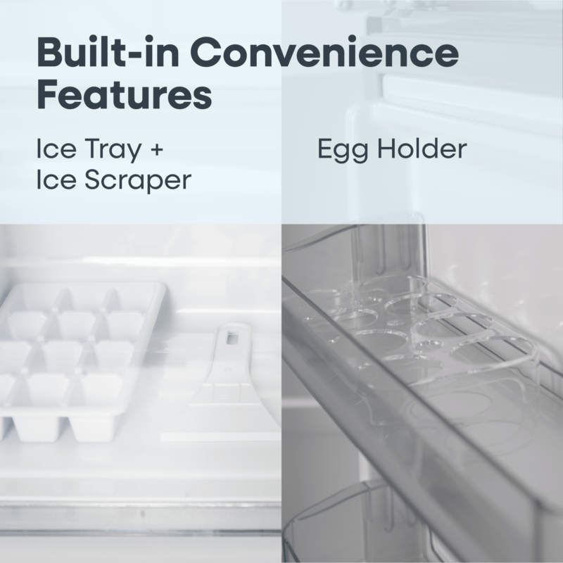 Element 21.3 in. 7.4 cu. ft. Compact Top Freezer Refrigerator - White