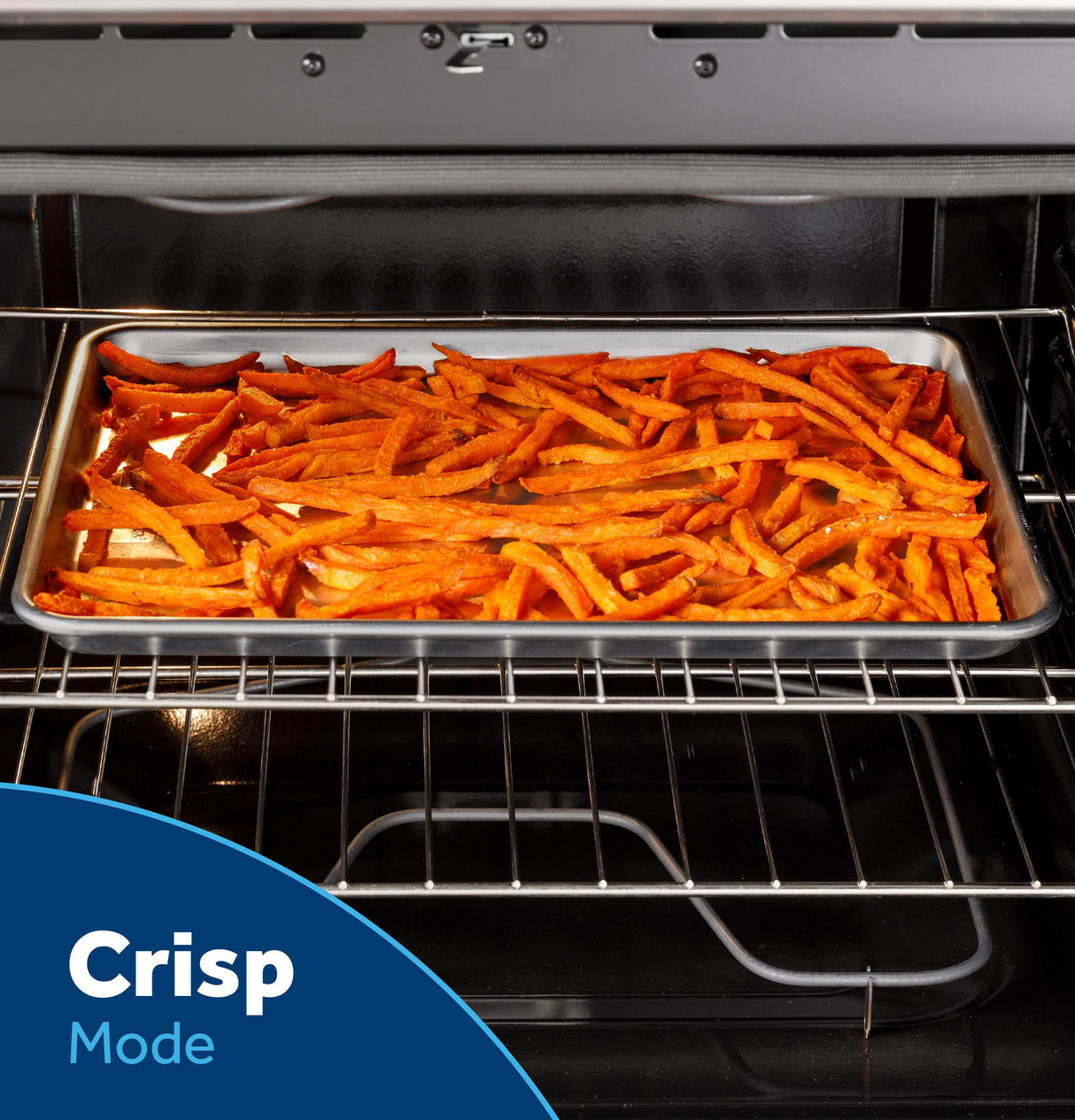 GE® ENERGY STAR® 30" Slide-In Electric Range with Crisp Mode