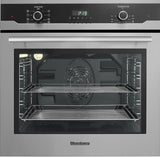 24in Built in Wall Oven Single, stainless, full glass door moon design