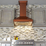 ZLINE Convertible Designer Series Copper Wall Mount Range Hood (8667C)