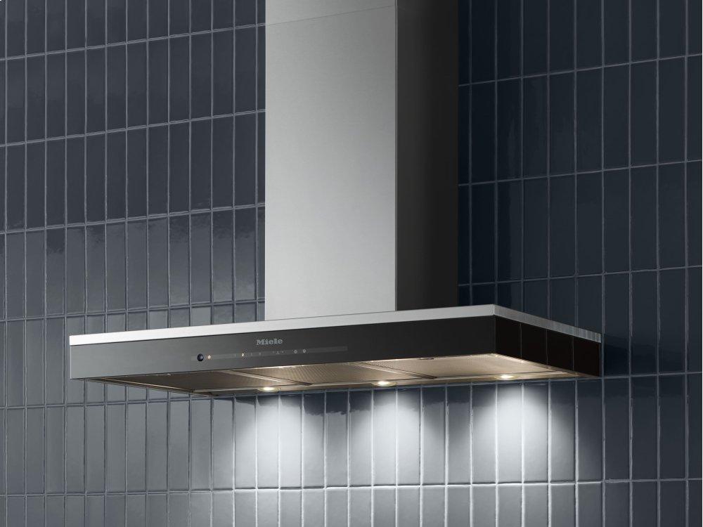 DA 6698 W Puristic Edition 6000 Stainless steel - Wall ventilation hood with energy-efficient LED lighting and touch controls for simple operation.