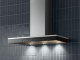 DA 6698 W Puristic Edition 6000 Stainless steel - Wall ventilation hood with energy-efficient LED lighting and touch controls for simple operation.