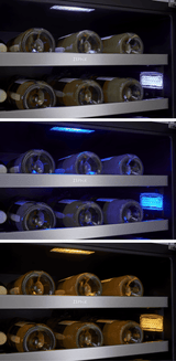 Presrv Wine Cooler, 24" FullSz, SS+Gls, Rvs Dr,2Z