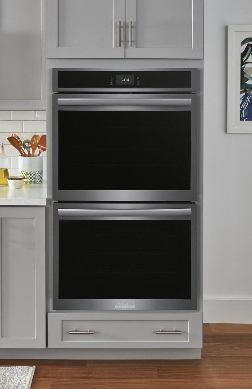 30" Double Electric Wall Oven with Total Convection
