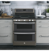GE Profile™ 30" Free-Standing Gas Double Oven Convection Range