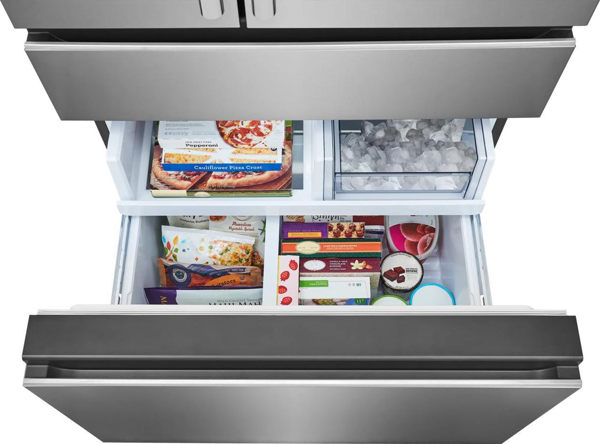 26 Cu. Ft. Standard-Depth 4-Door French Door Refrigerator