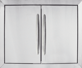Medium Stainless Steel Double Door Set