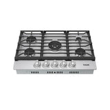 30 Inch Professional Gas Cooktop In Stainless Steel
