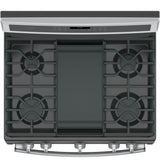 GE Profile™ 30" Free-Standing Gas Double Oven Convection Range