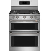 Café™ 30" Smart Free-Standing Gas Double-Oven Range with Convection
