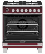 30" Series 9 Classic 4 Burner Dual Fuel Self-Cleaning Range