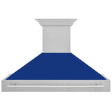 ZLINE 48 in. DuraSnow Stainless Steel Range Hood with Colored Shell Options (8654SNX-48) [Color: DuraSnow Stainless Steel]