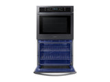 30" Double Wall Oven in Black Stainless Steel