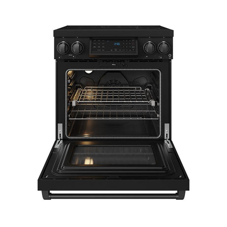 30 Inch Professional Induction Range With Tilt Panel Touch Control In Black  Gordon Ramsay Series