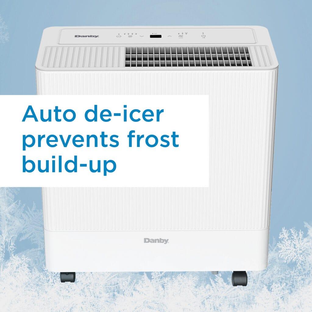 Danby 50 Pint Dehumidifier with Wi-Fi in White ()