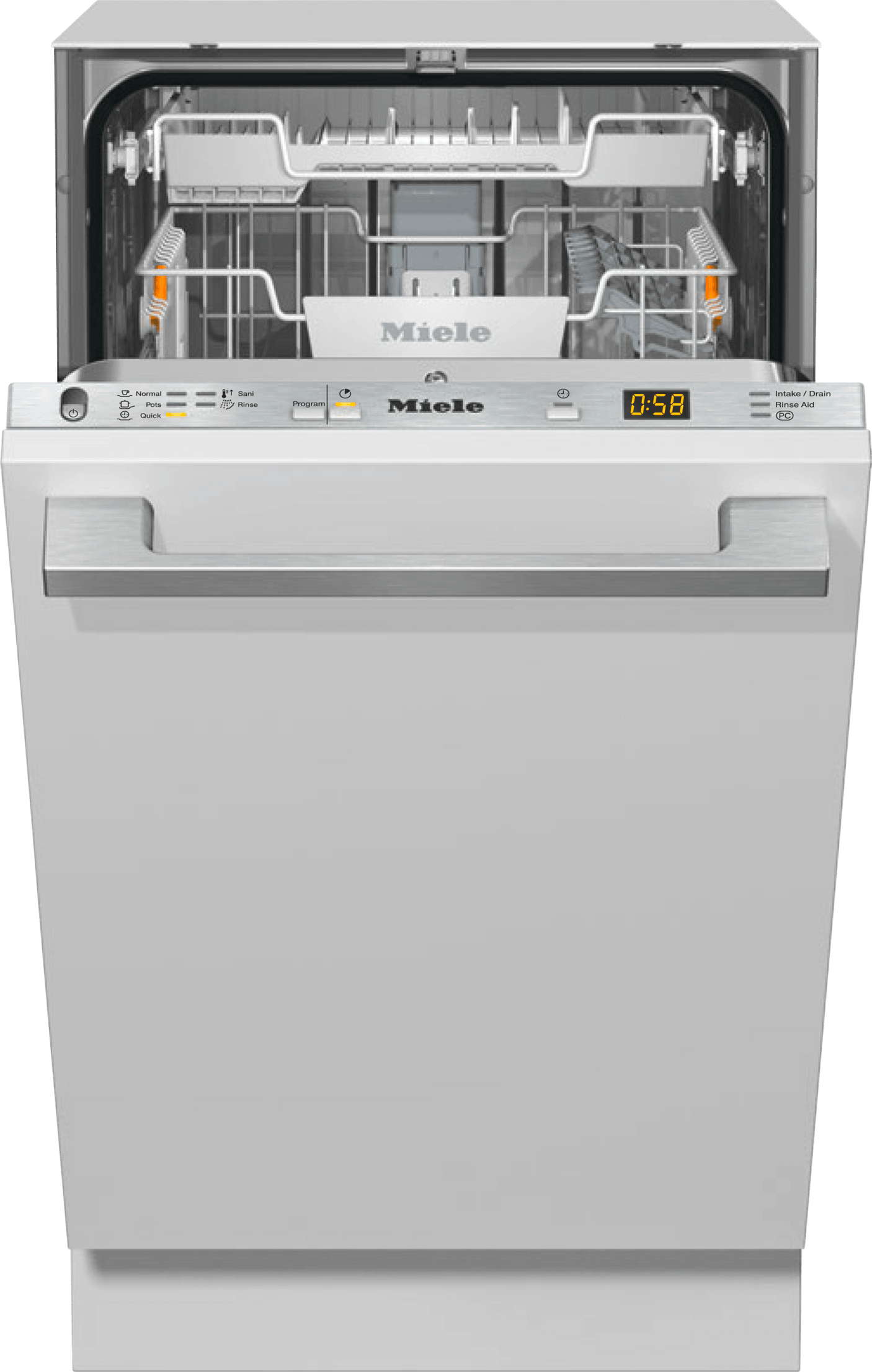 G 5482 SCVi SL Stainless Steel. - Fully integrated dishwasher in tried-and-tested Miele quality at an affordable entry-level price.