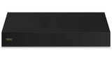 60"W. 18"H. Wall Hood (Finish: Cast Black, Trim: Brushed Brass)