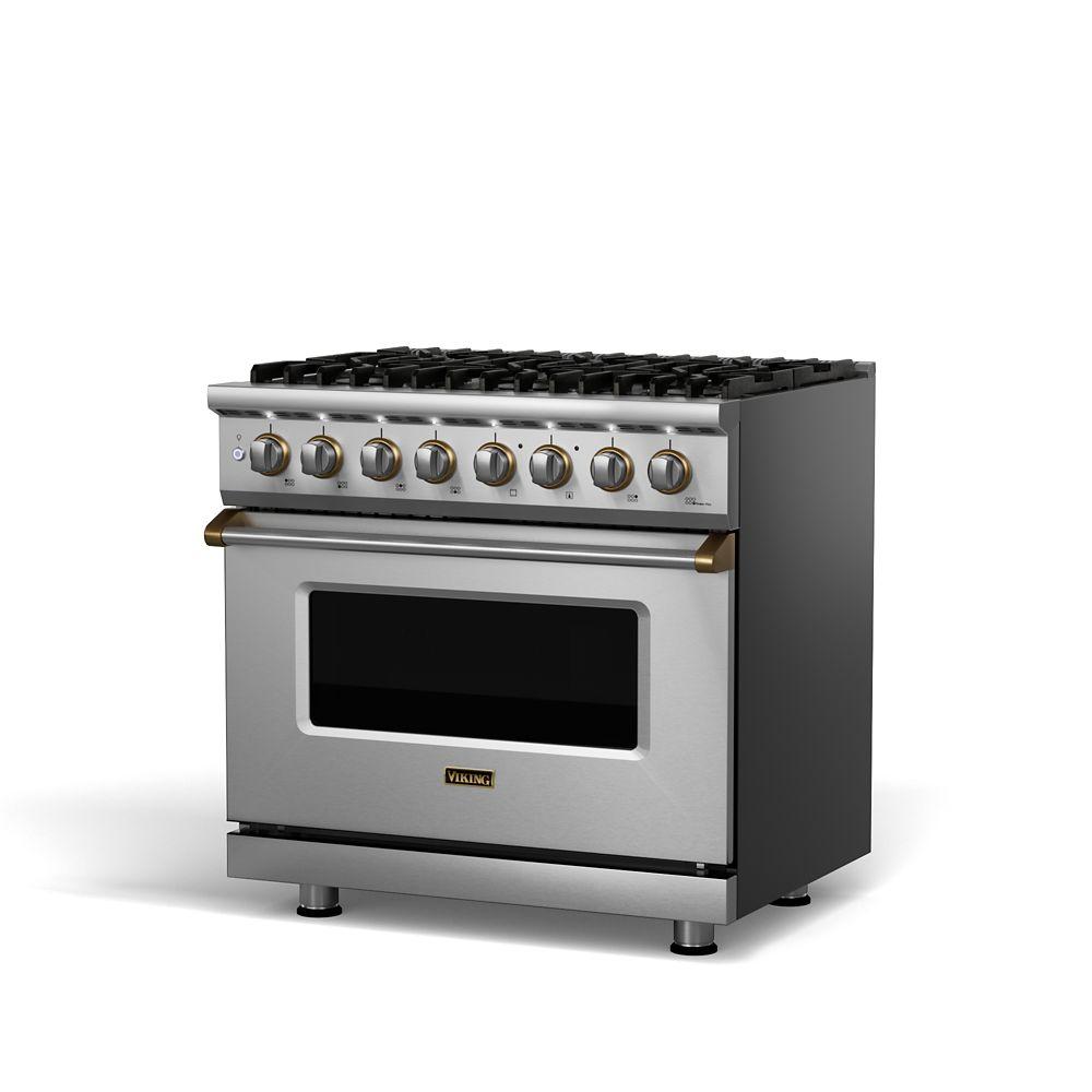 36" Dual Fuel Range - VDR536 Viking 5 Series